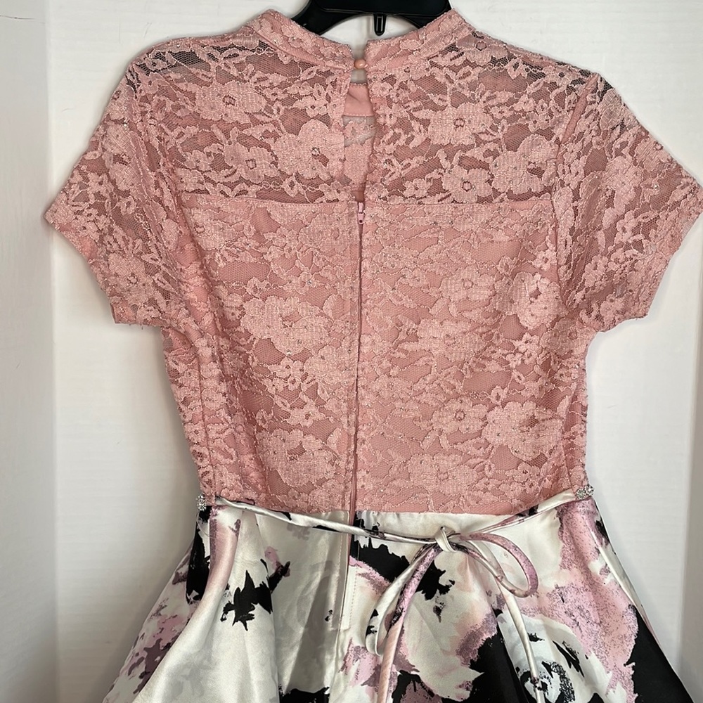 Speechless Gorgeous high low floral girls dress size 18.5 - Picture 7 of 16